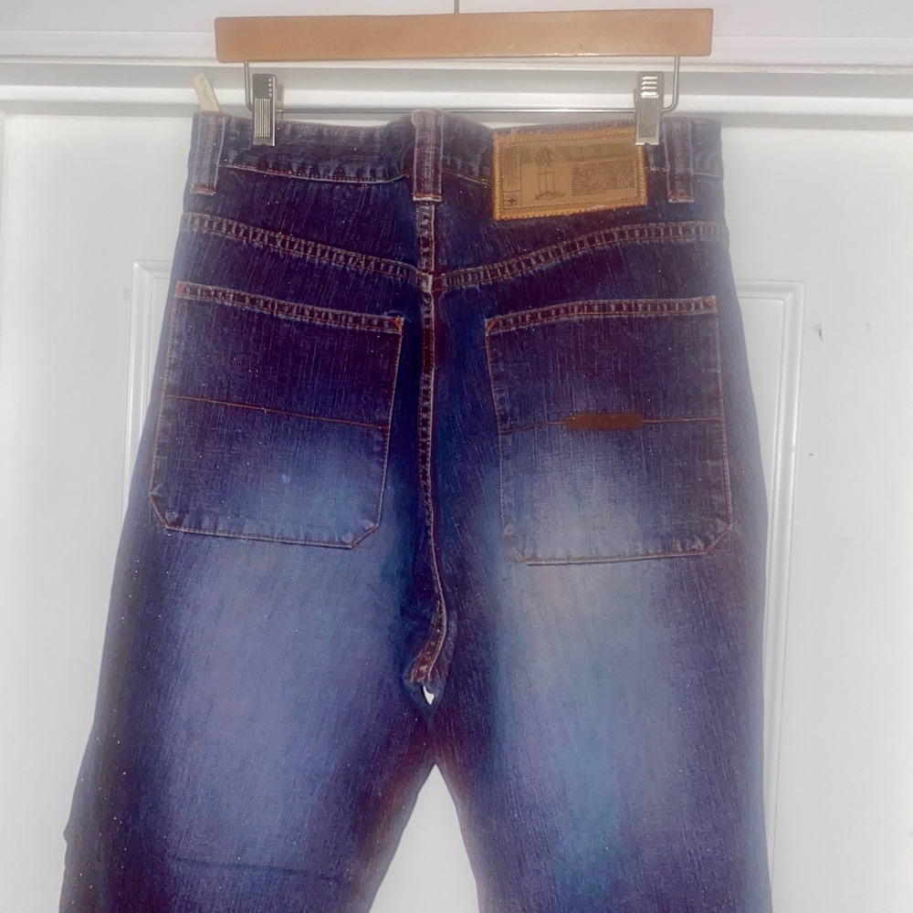 LRG Roots People 90s Vintage Purple Jeans Sz 36